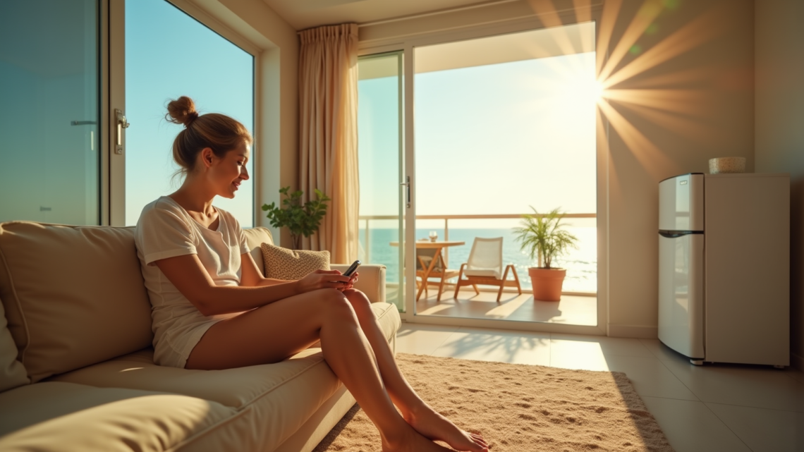 Reduce tu factura eléctrica en el apartamento de playa con estos consejos prácticos.