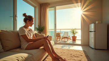 Reduce tu factura eléctrica en el apartamento de playa con estos consejos prácticos.
